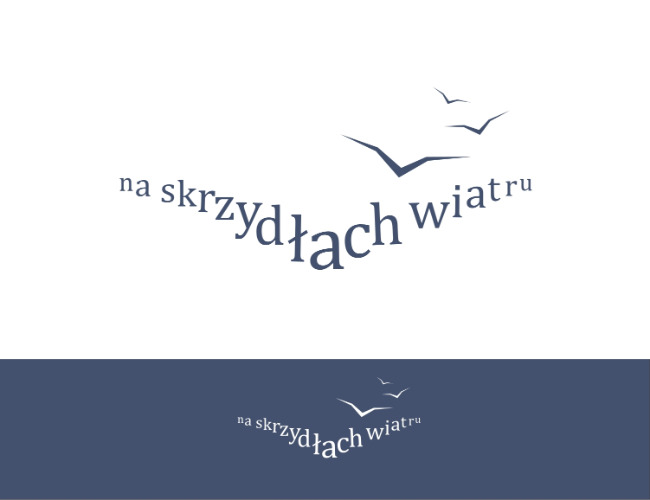 Projektowanie logo dla firm,  Na szkrzydłach wiatru - blog, logo firm - bastir